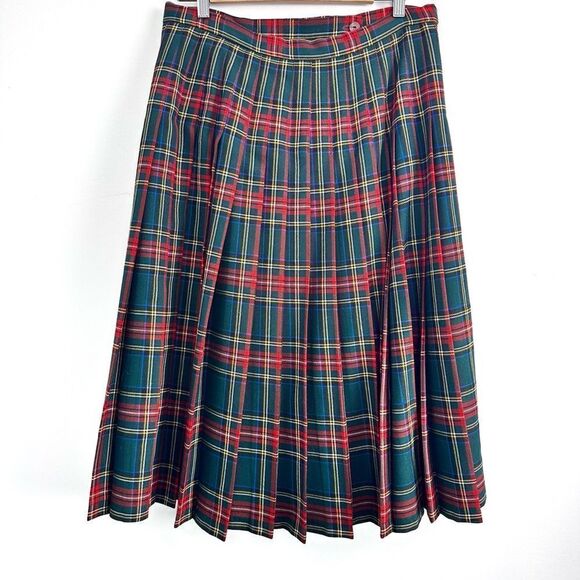 Vintage Bonda Nova Scotia Tartan Wool Pleated Kilt - Picture 3 of 13